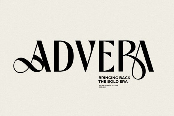 Advera: The Bold Sans Serif Font for Modern Craft Brands