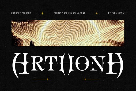Arthona: A Premium Serif Font for Mystical Branding