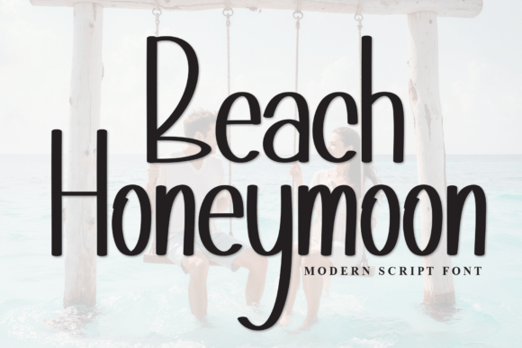 Beach Honeymoon: A Script Handwritten Font for Campaigns