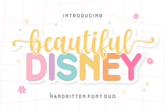Beautiful Disney Duo Font Review for Brand Designers