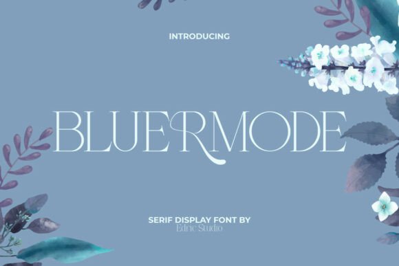 Bluermode Font: Elevate Your Brand with Elegant Serif Typography