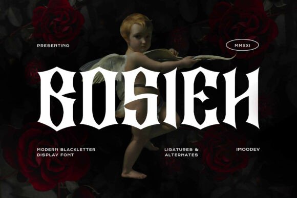 Bosieh Font Review: A Modern Blackletter for Designers