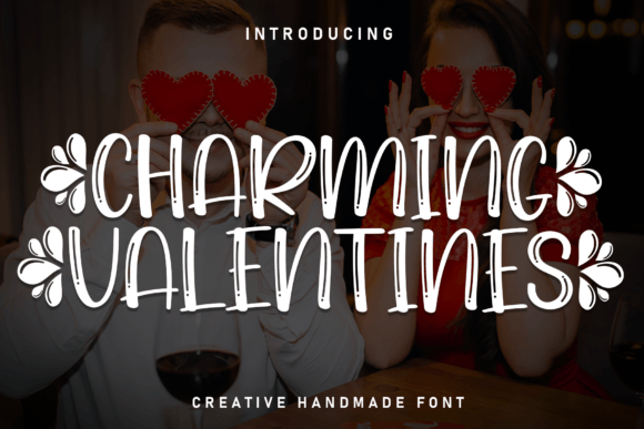Charming Valentines: A Handwritten Font for Makers