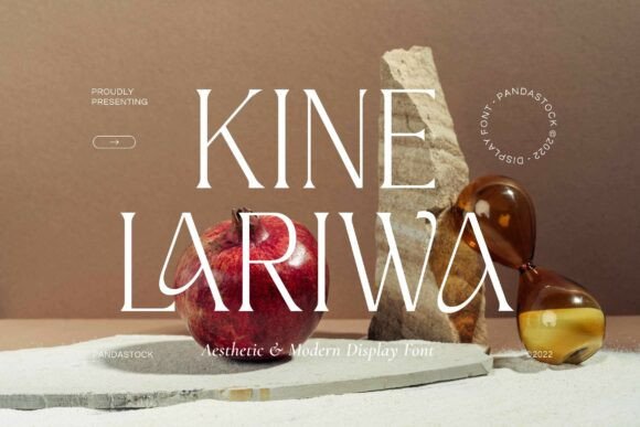 Elevate Editorial Design with Kine Lariwa Serif Fonts