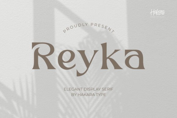 Elevate Editorial Design with Reyka Serif Fonts