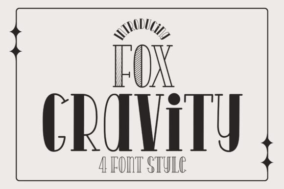Elevate Web Headers with Fox Gravity Typeface