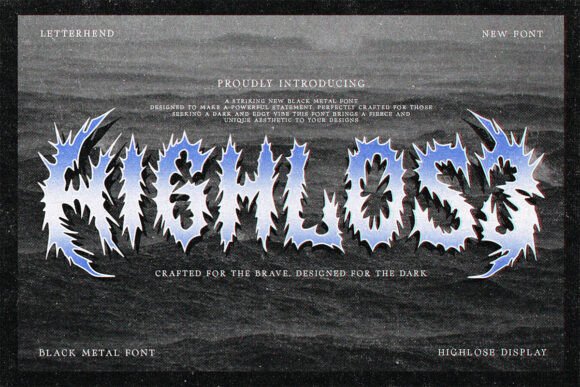 Highlose: The Bold Blackletter Font for Digital Impact