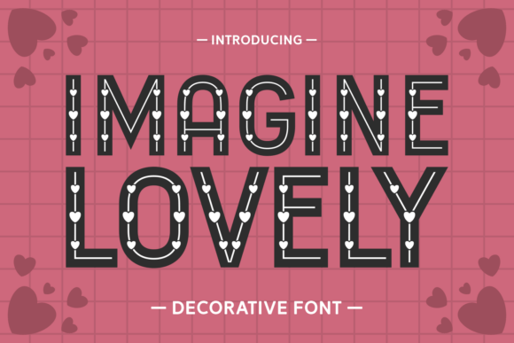Imagine Lovely: A Bold Display Font for Modern Web Headers