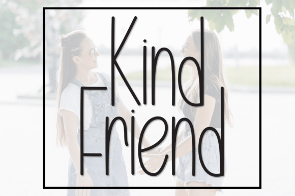 Kind Friend: A Charming Script Font for Small Business Branding