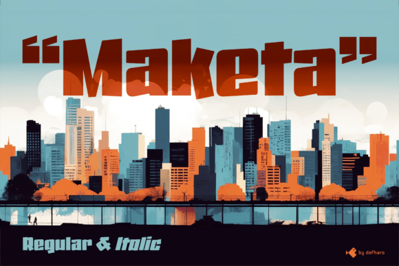 Maketa: The Bold Display Font for Urban Makers