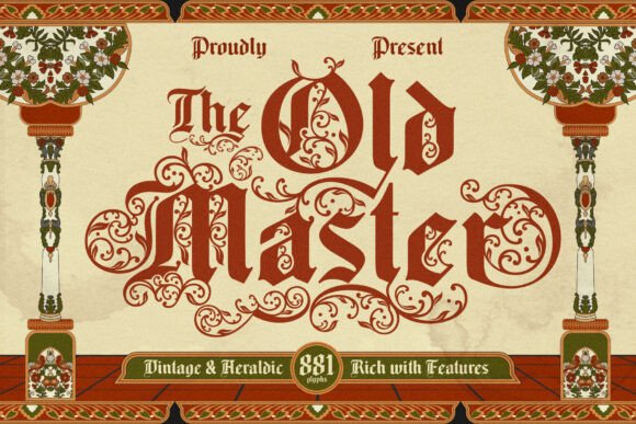 Old Master Typeface: Elevate Your Handmade Brand