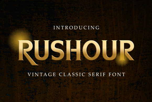 Rushour Font Review: A Timeless Serif for Bold Branding