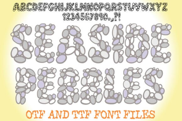 Seaside Pebbles Font: A Coastal Upgrade for Your Brand