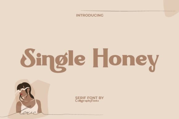 Single Honey Font: Modern Serif for Web Design