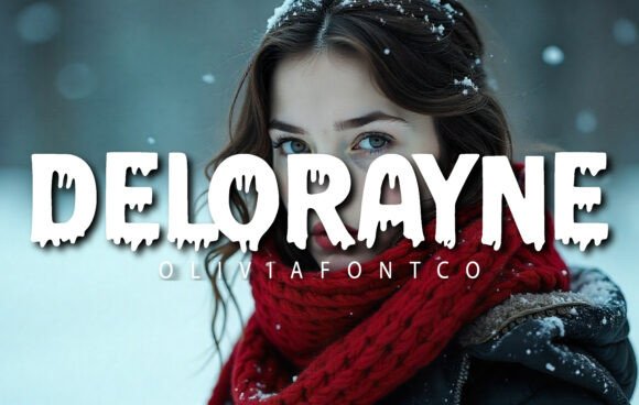 Using Delorayne Typeface for Chilly Brand Projects